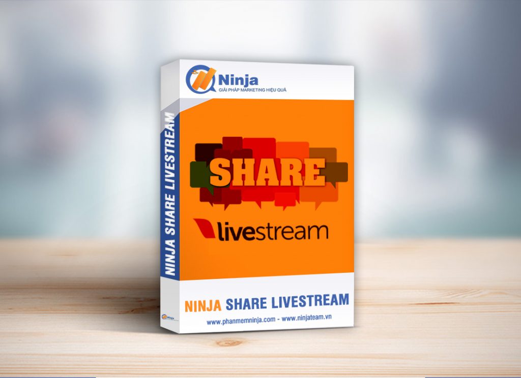 phần mềm ninja share livestream