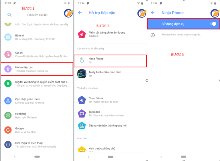 Hướng dẫn cài đặt phần mềm Ninja Phone trên điện thoại