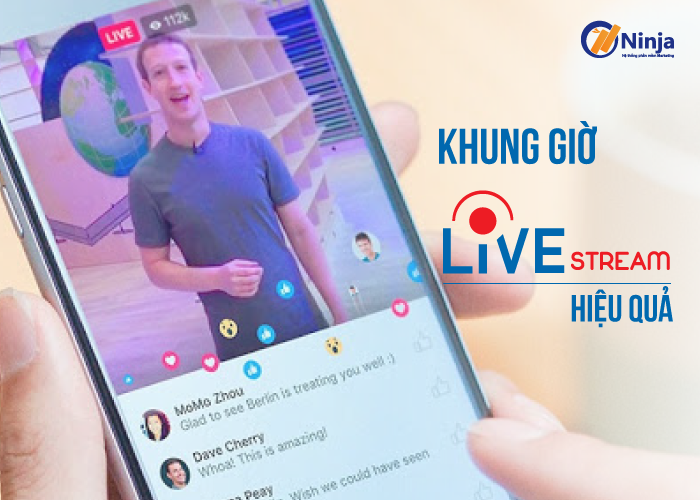 Thông báo thời gian livestream hiệu quả, thu hút triệu view