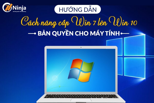 cách update win 7 lên win 10