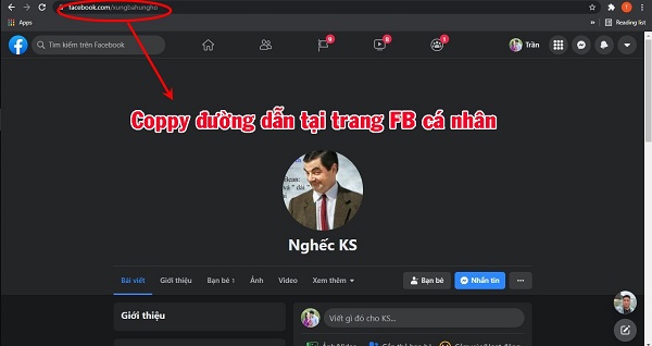 Cách lấy id facebook trên pc dễ dàng