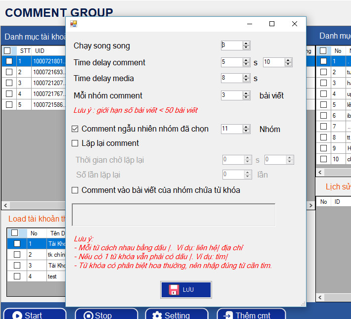 Comment group facebook hàng loạt