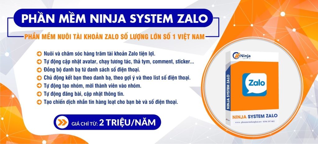 Phần mềm nuôi nick zalo gửi tin nhắn tự động kéo mem nhóm