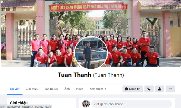 Xây dựng hình ảnh cho nick facebook